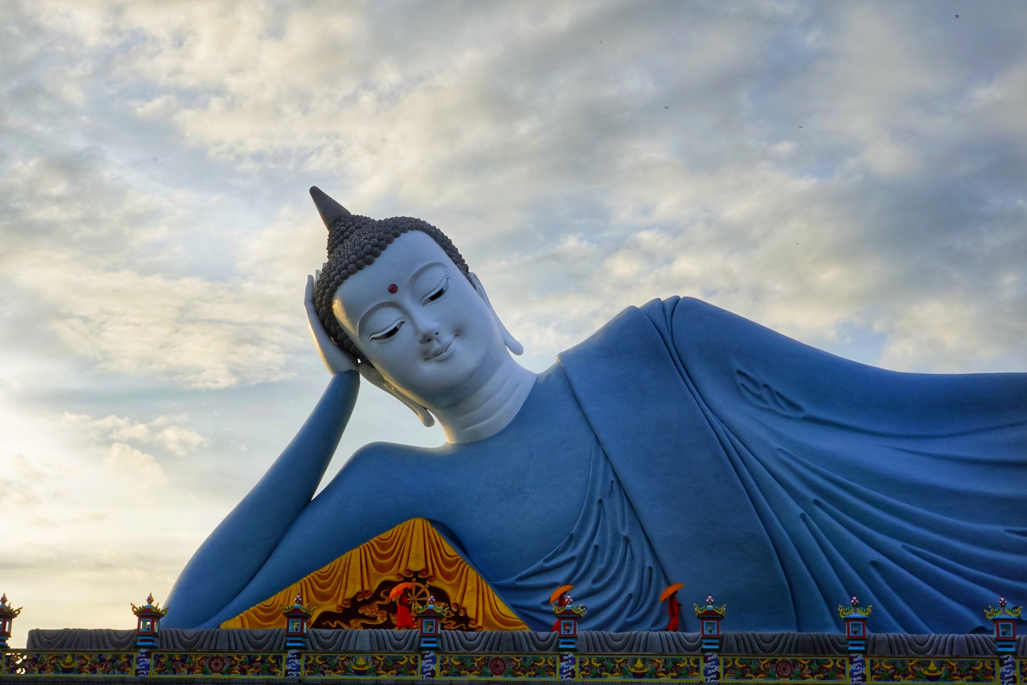 tượng Phật nhập Niết bàn nằm lớn nhất Việt Nam