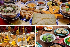 Khác biệt những món ăn trên mâm cỗ ngày Tết 3 miền Bắc Trung Nam