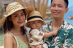 Mùa hè "căng cực" của vợ chồng Tóc Tiên, Rhymastic tại resort xịn nhất Khánh Hòa, đố ai biết ở đâu đấy?