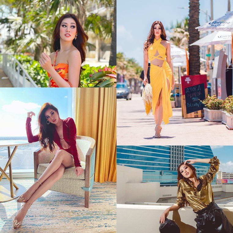 Khánh Vân đi thi Miss Universe: vất vả vẫn cười tươi, ăn bao món vẫn yêu nhất bánh mỳ Việt