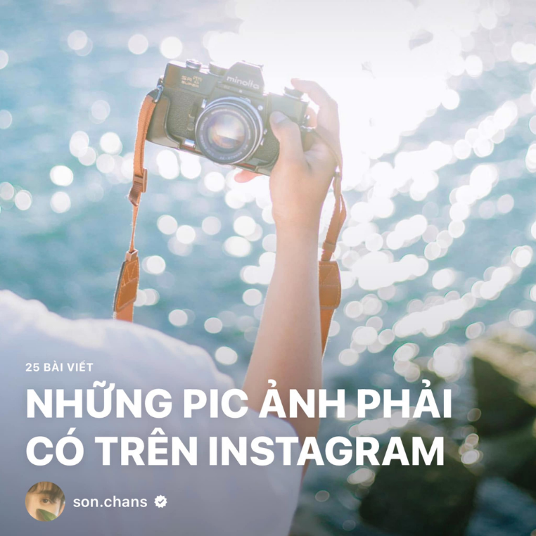 Chèn tin nhắn hay khuông nhạc vào hình chỉ vài phút, học ngay 20 tips này của thánh Instagram Sơn Đoàn để có bức hình du lịch vạn like