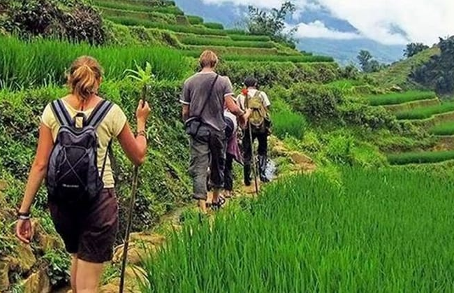 Trekking ở bản Tà Van - Lao Chải