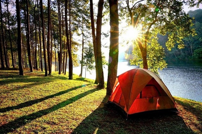 Phát hiện địa điểm cắm trại “mới toe” - Hồ Đồng Chanh, Lương Sơn, Hòa Bình