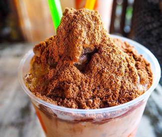 làm milo đá bào tại nhà
