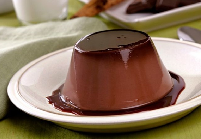 flan cacao