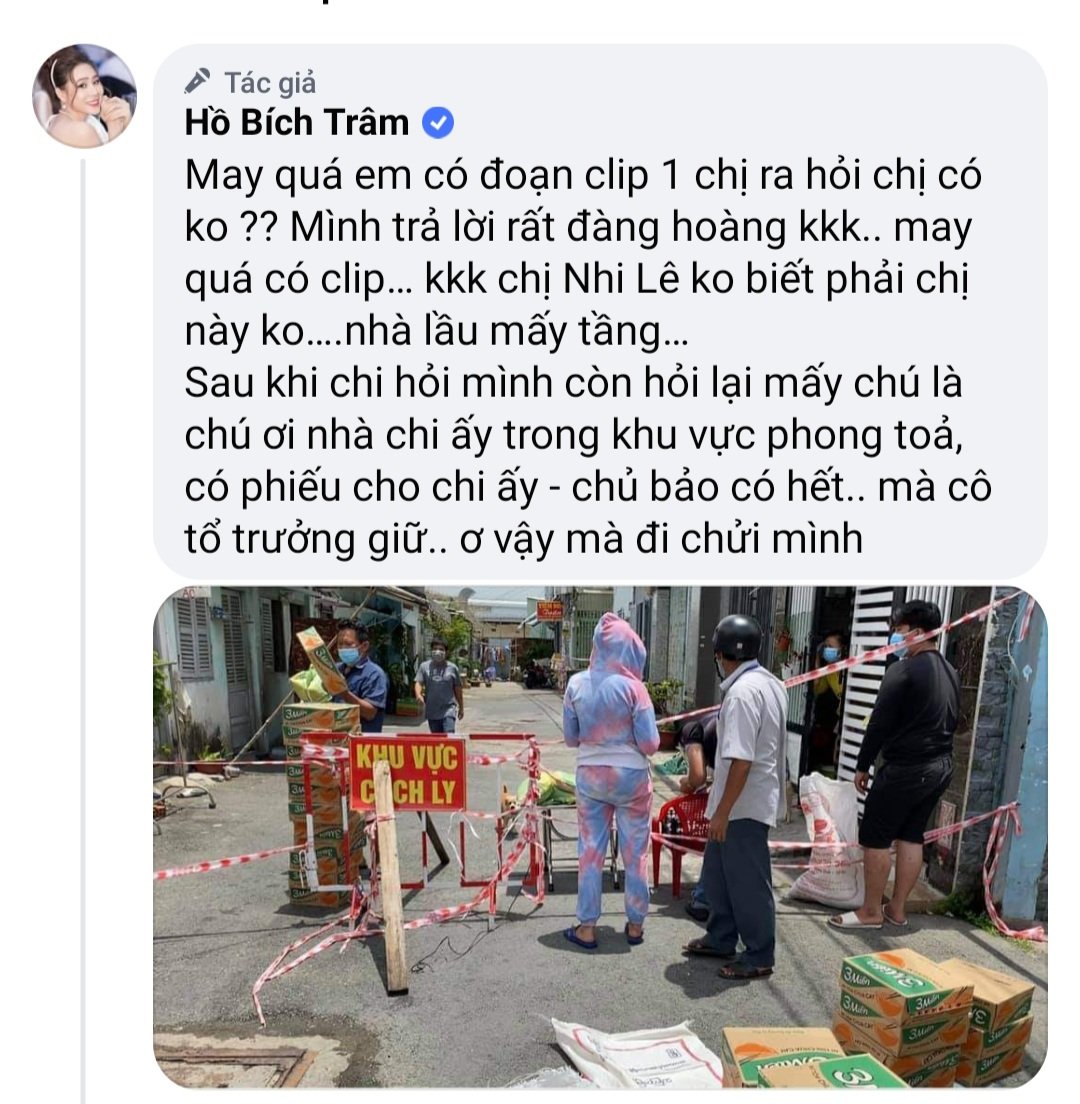 Hồ Bích Trâm lên tiếng đáp trả antifan về chuyện từ thiện nhưng lời lẽ gây tranh cãi