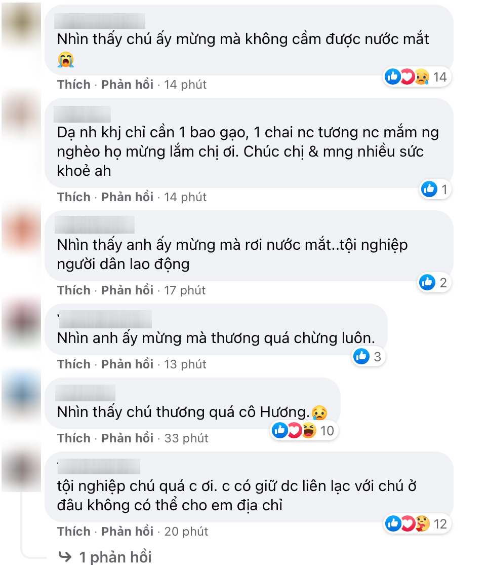 bình luận của cư dân mạng dưới bài đăng của Việt Hương
