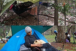Hành trình "trốn dịch" 45 ngày của nhóm bạn 4 người: cắm trại trên núi Dinh ở Vũng Tàu