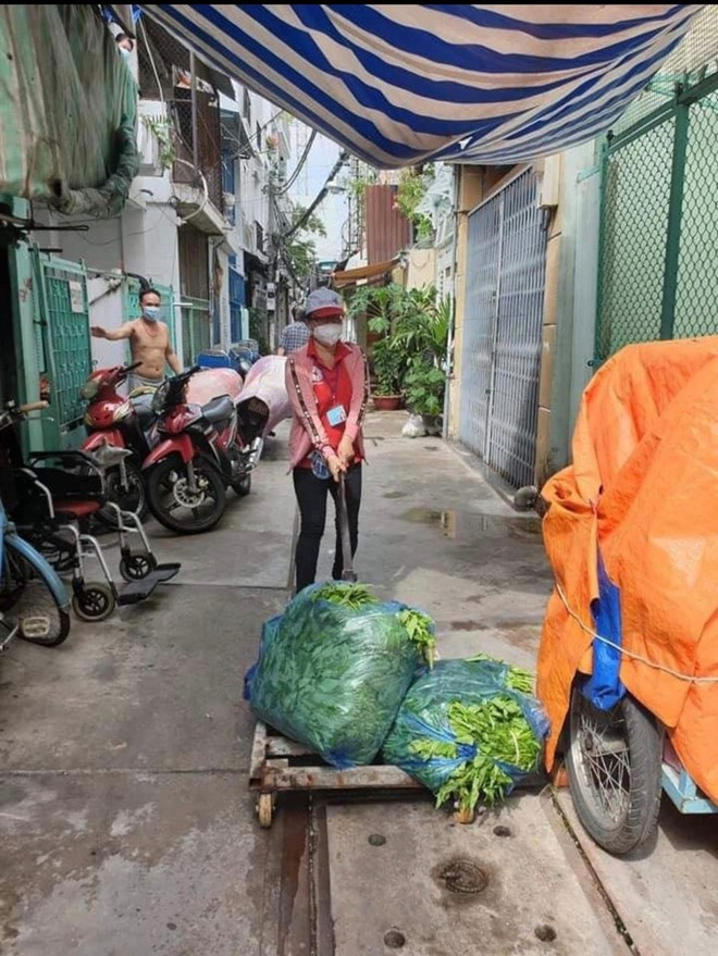 Đi chợ giúp người dân và bị "bom" hàng chục túi đồ, nữ tổ trưởng xử lý như nào mà ai cũng nể?