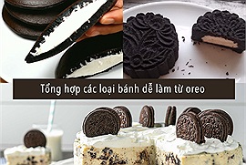 Bánh oreo - giải pháp nguyên liệu cho 1001 loại bánh “khó nhằn” khác: từ bánh doremon đến bánh trung thu hay cheesecake 