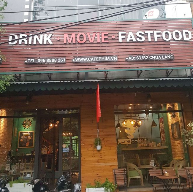 Cafe phim chùa Láng