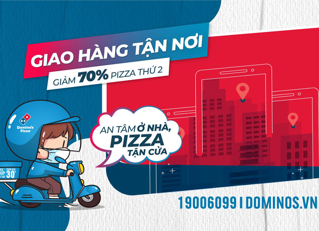 Doino's Pizza siêu giảm giá đến 70%