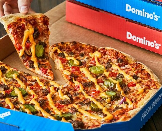 Thực đơn Domino's Pizza Linh Đàm