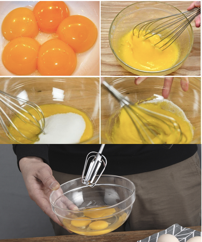 Cách làm trứng đánh kem ngon