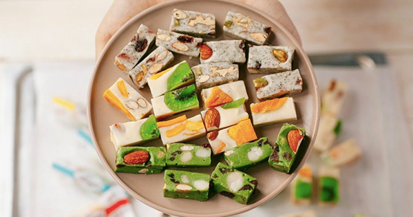 kẹo nougat kẹo hạnh phúc