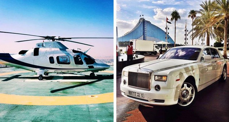 khách sạn xa hoa nhất thế giới: dát vàng, đón khách bằng trực thăng riêng, có nhà hàng dưới nước