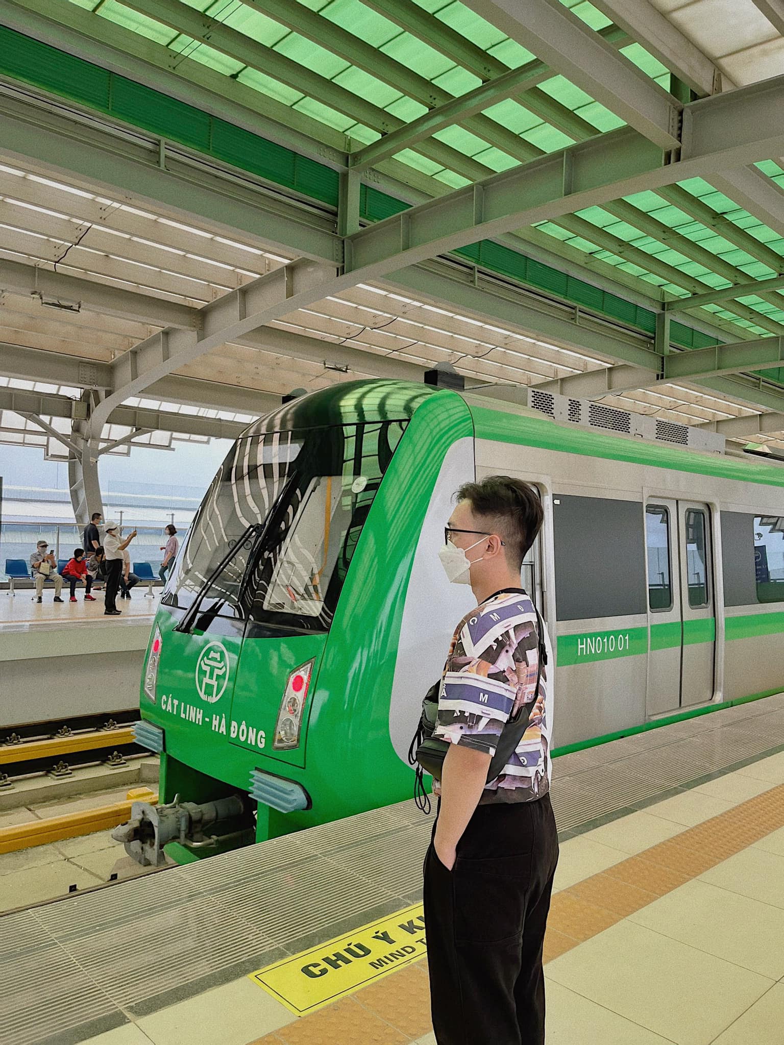 25 phút trải nghiệm chuyến tàu đường sắt trên cao Cát Linh – Hà Đông đầu tiên