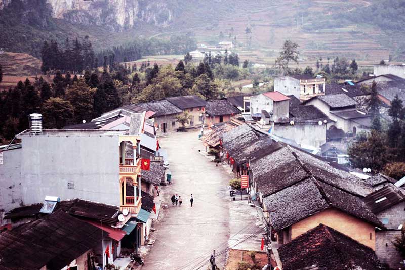 Thị trấn Phó Bảng được ví như ngôi làng Hàn Quốc giữa lòng Hà Giang
