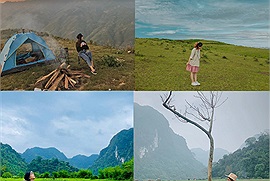 "Tới công chuyện" với những thảo nguyên xanh mượt, đẹp xao xuyến nhất Việt Nam này