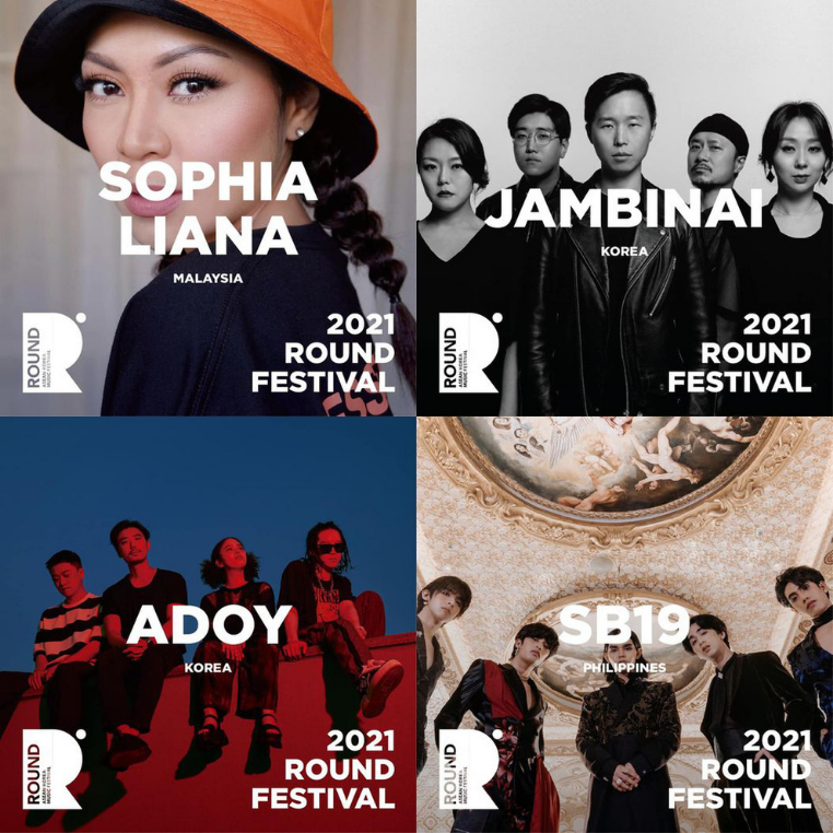 Các nghệ sĩ quốc tế sẽ có mặt tại Round Music Festival 2021