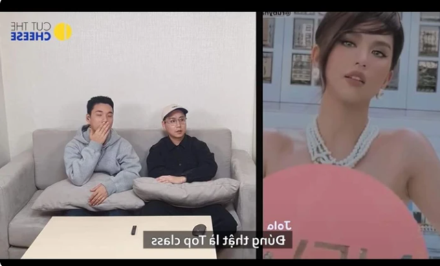 Loạt phản ứng của hai anh chàng vlogger người Hàn khi xem video clip của Ngọc Trinh đang khiến CĐM Việt vô cùng chú ý