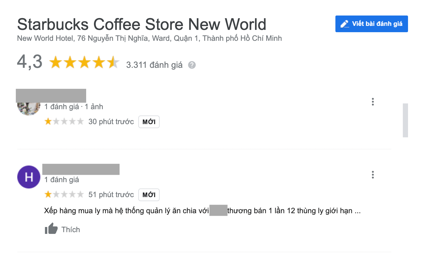 Starbucks New World bán cho 1 khách 30 ly bản giới hạn: nhận loạt đánh giá 1 sao, khách ruột quay lưng vì mập mờ