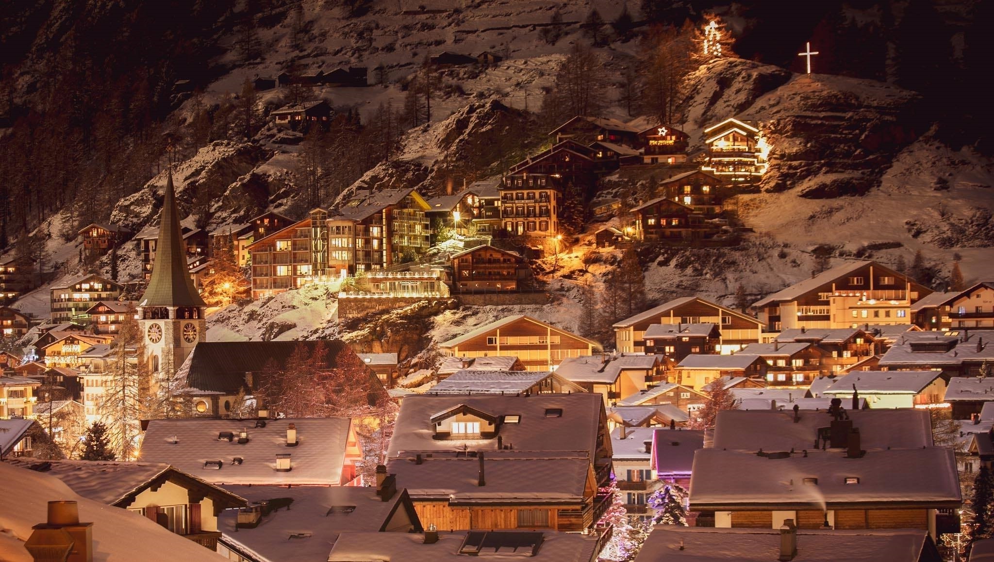 Khung cảnh Giáng sinh như cổ tích tại Zermatt - thị trấn tuyết trắng đẹp nhất mùa Noel