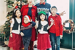 Gia đình Lý Hải chia sẻ khoảnh khắc mừng Giáng sinh hạnh phúc