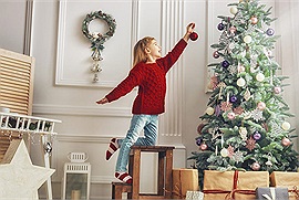 Cách trang trí phòng cho bé đón Giáng sinh siêu đơn giản 