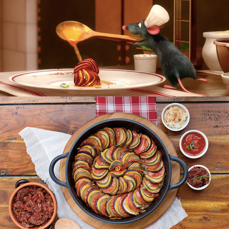 Thử làm món rau củ hầm trứ danh từ bộ phim đình đám Ratatouille