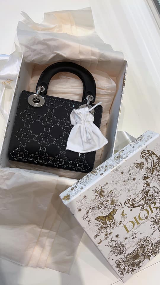 Chiếc túi Lady Dior MattLiu tặng nàng hậu