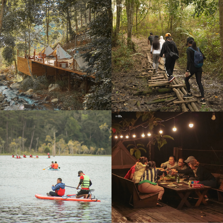 Đi đâu những ngày đầu năm: Rủ ngay đồng đội đến 5 khu cắm trại ở Đà Lạt vui chơi lành mạnh giữa rừng cách ly với thế giới bên ngoài