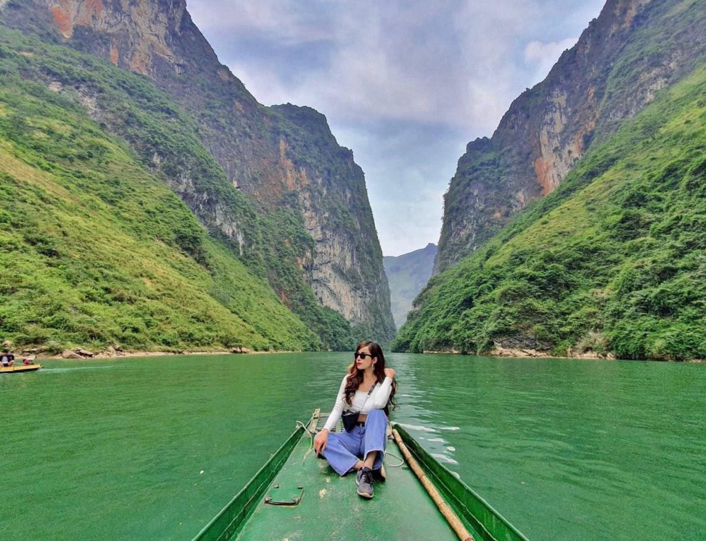 Có thể kết hợp tour chèo thuyền sông Nho Quế