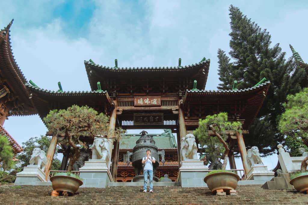 Tham quan kiến trúc độc lạ của chùa Minh Thành