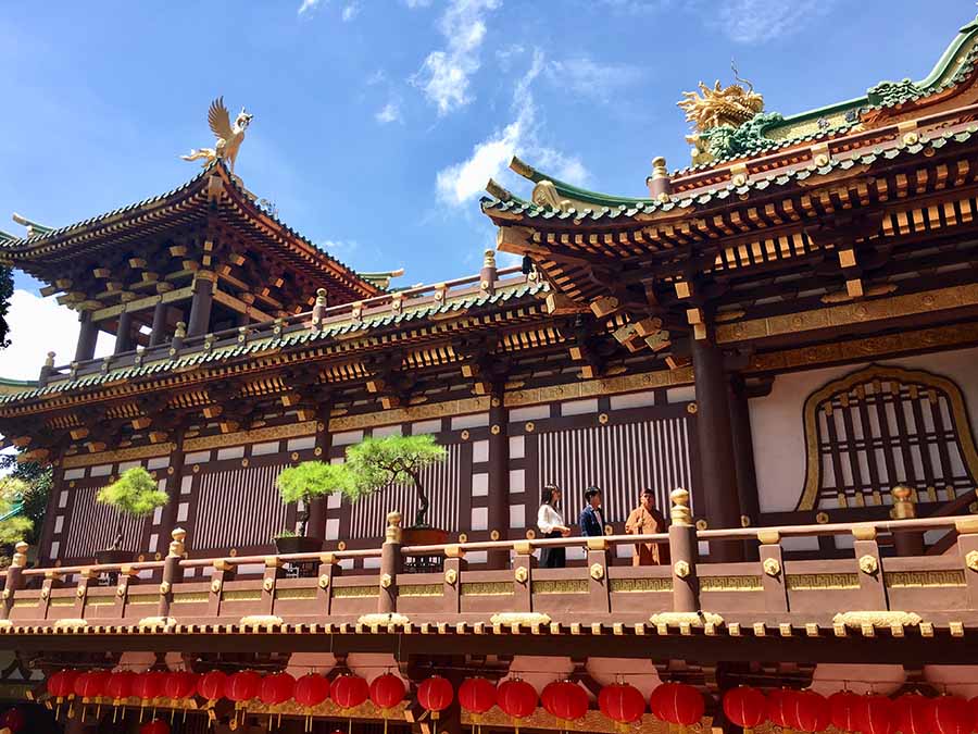 vào năm 2017, chùa Minh Thành được trùng tu, xây mới 