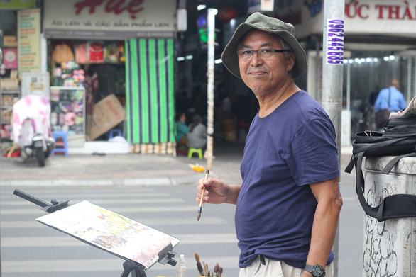 Một họa sĩ Pháp dành trọn tình yêu cho Việt Nam