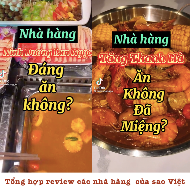 Nhà hàng của sao Việt nào đang trong “tầm ngắm” của bạn để vi vu Tết này? Trước khi đi phải bỏ túi ngay các bài review triệu view đã 