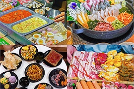 Top 4 nhà hàng buffet Đà Lạt đi ăn là quên lối về, phục vụ "cái gì cũng có" từ món ăn đậm chất Hàn Quốc, đến món ngọt ăn vào là ngất ngây