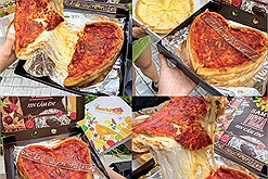 Tặng socola Valentine là xưa rồi, giới trẻ đang sốt xình xịch với pizza trái tim có kèm lời nhắn siêu lãng mạn kia kìa 