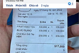 Một quán cà phê nổi tiếng ở Vũng Tàu bị tố có kiểu phụ thu thuế "hiểu chết liền": lúc 5%, khi thì 10%?