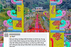 "Vườn Thượng Uyển Bay" ở Đà Lạt vừa xuất hiện đã gây tranh cãi dữ dội, có netizen kêu gọi "cạch mặt, tẩy chay