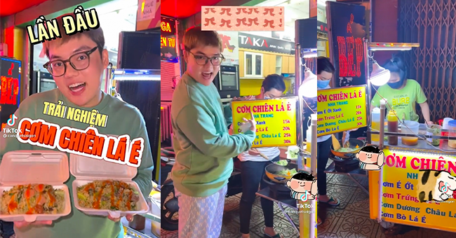Quên lẩu gà lá é đi, bạn đã ăn thử cơm chiên lá é - đặc sản Nha Trang đang hot dạo gần đây chưa? 