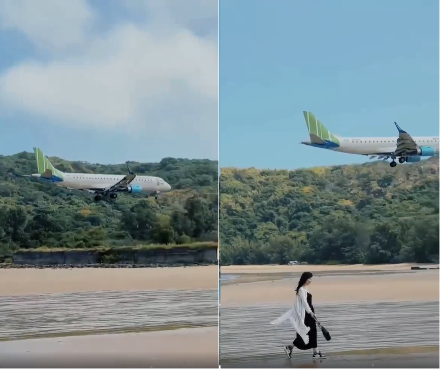 Clip săn máy bay tại Côn Đảo khiến cư dân mạng cười ra nước mắt