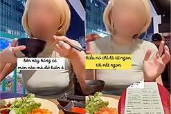 Tin Tiktoker review, cô gái bỏ 1,5 triệu cho một bữa ăn nhậu mặn chát, phản ánh bị xóa comment thẳng tay