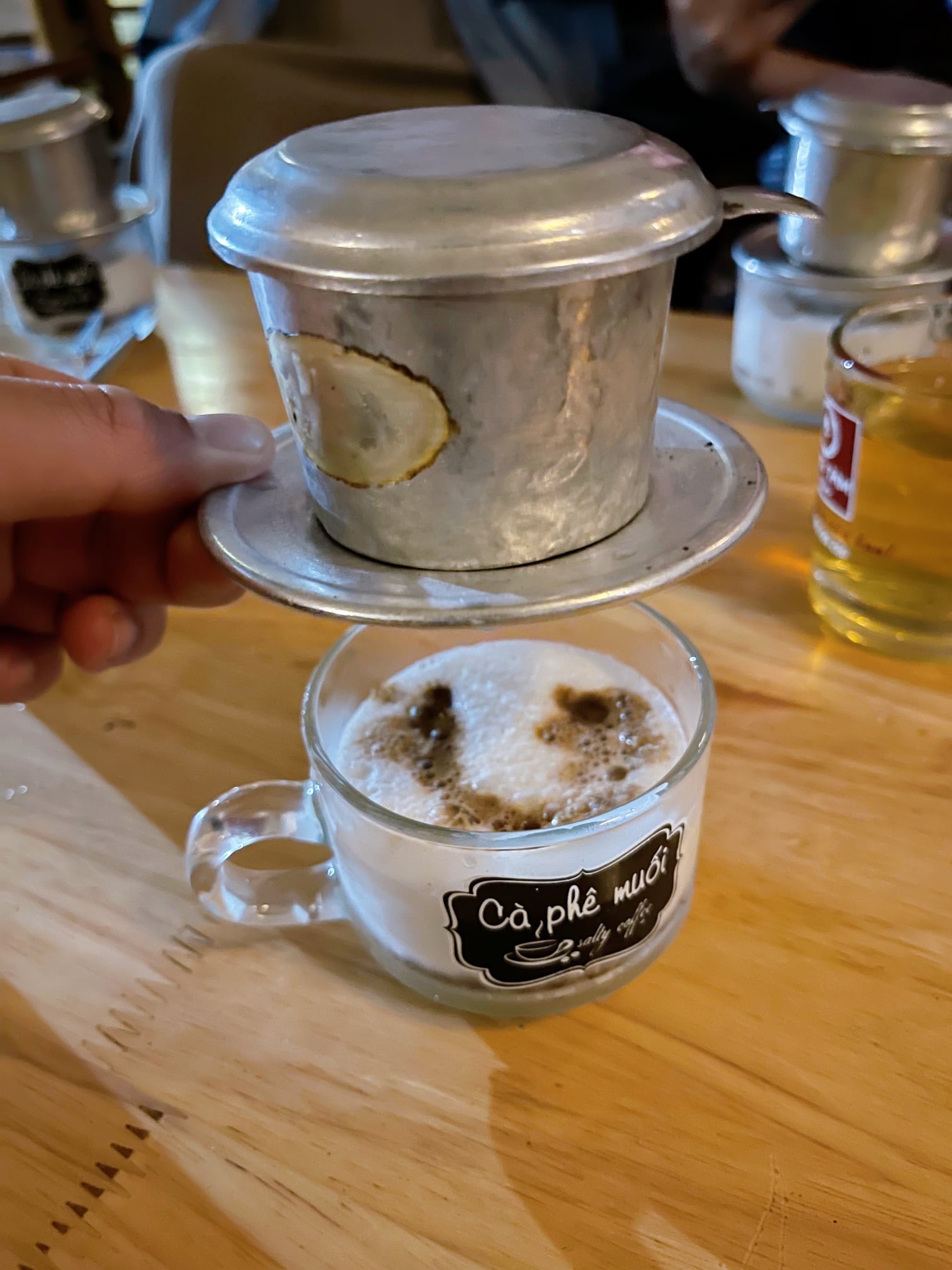 cốc cà phê muối 
