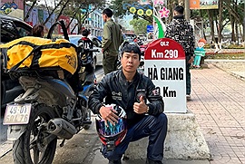 Chàng trai mê tốc độ thay đổi sau chuyến xuyên Việt độc hành: bớt liều lĩnh bởi một lý do...