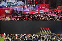 Toát mồ hôi với loạt hình ảnh tại Quảng trường Lâm Viên, Đà Lạt: Chưa đến lễ 30/4 - 1/5 mà đông nghẹt người thế này rồi!