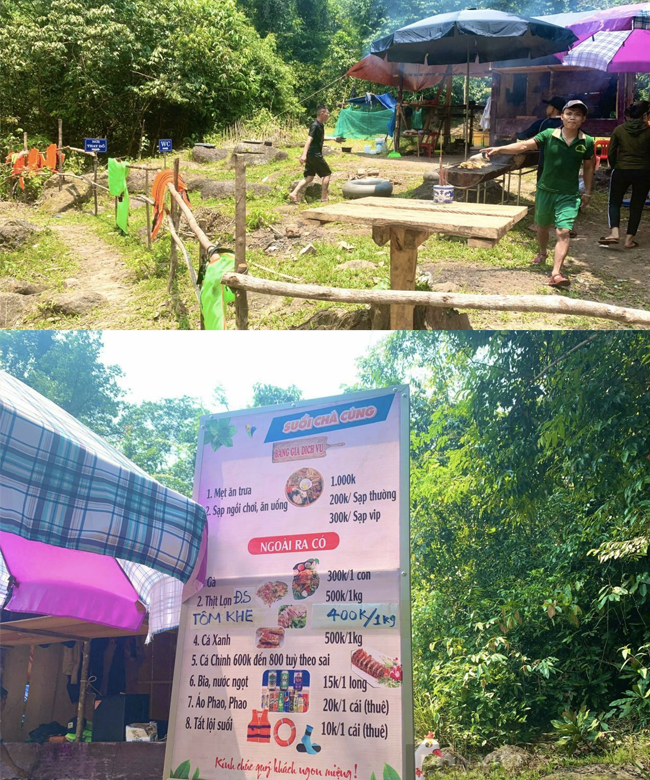 Khu vui chơi mạo hiểm mở “chui” trong rừng phòng hộ ở Quảng Bình