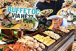 Quá trời “ngập miệng” cho các tín đồ hải sản với hình thức buffet mới toanh: Buffet ốc quầy line tự chọn giá siêu hời 