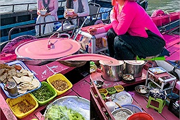 Gây ấn tượng với chiếc ghe màu hồng trên chợ nổi Cái Răng, vợ chồng chị bán bún bán cả trăm tô mỗi ngày
